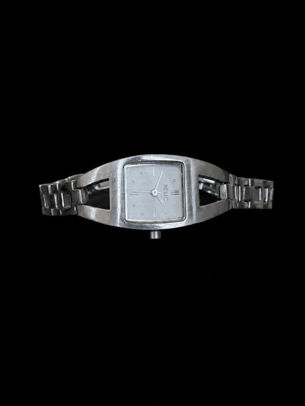 vintage RELIC stainless steel water resistant 100 feet - UNTESTED